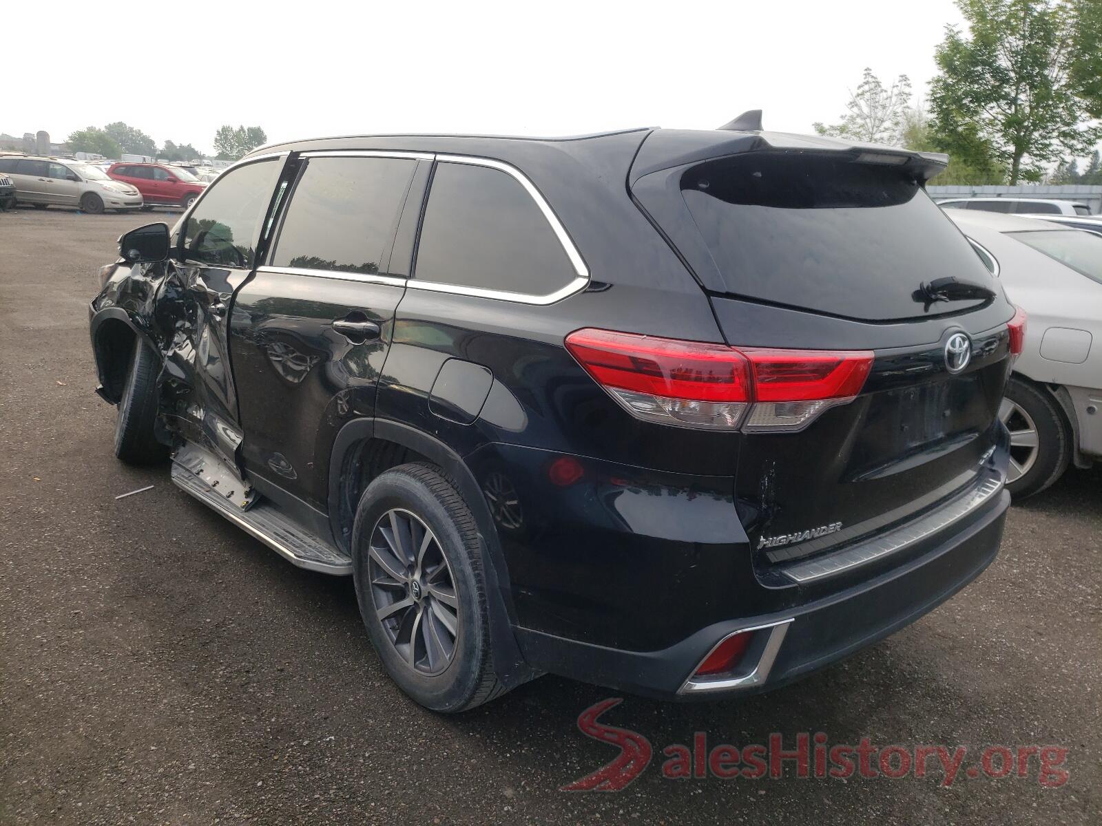 5TDJZRFH0KS565408 2019 TOYOTA HIGHLANDER