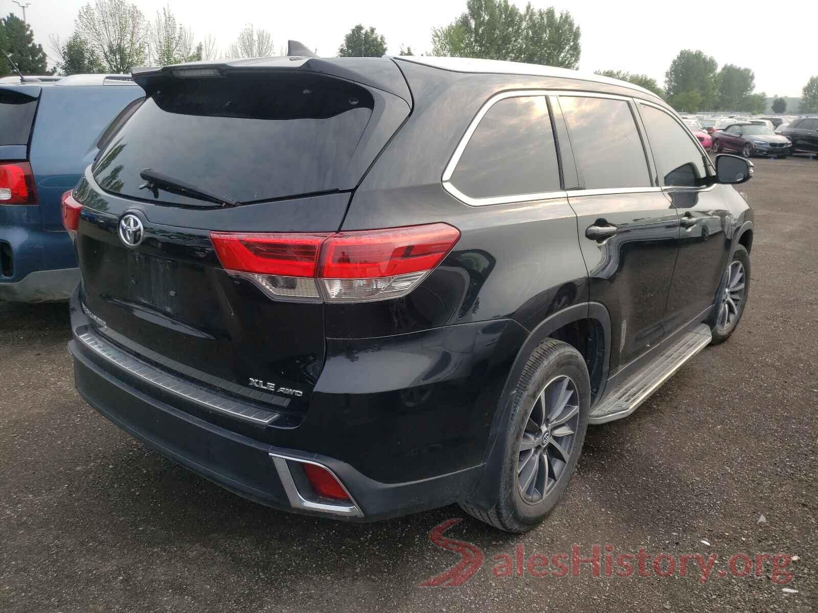 5TDJZRFH0KS565408 2019 TOYOTA HIGHLANDER