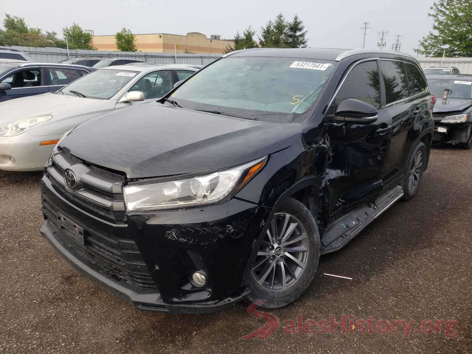 5TDJZRFH0KS565408 2019 TOYOTA HIGHLANDER