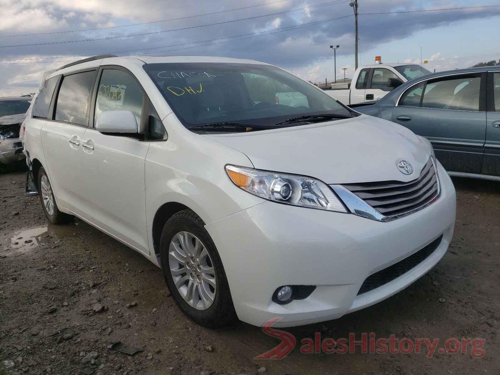 5TDYK3DC9GS745825 2016 TOYOTA SIENNA