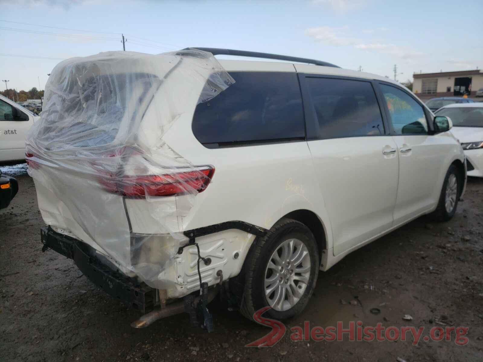 5TDYK3DC9GS745825 2016 TOYOTA SIENNA