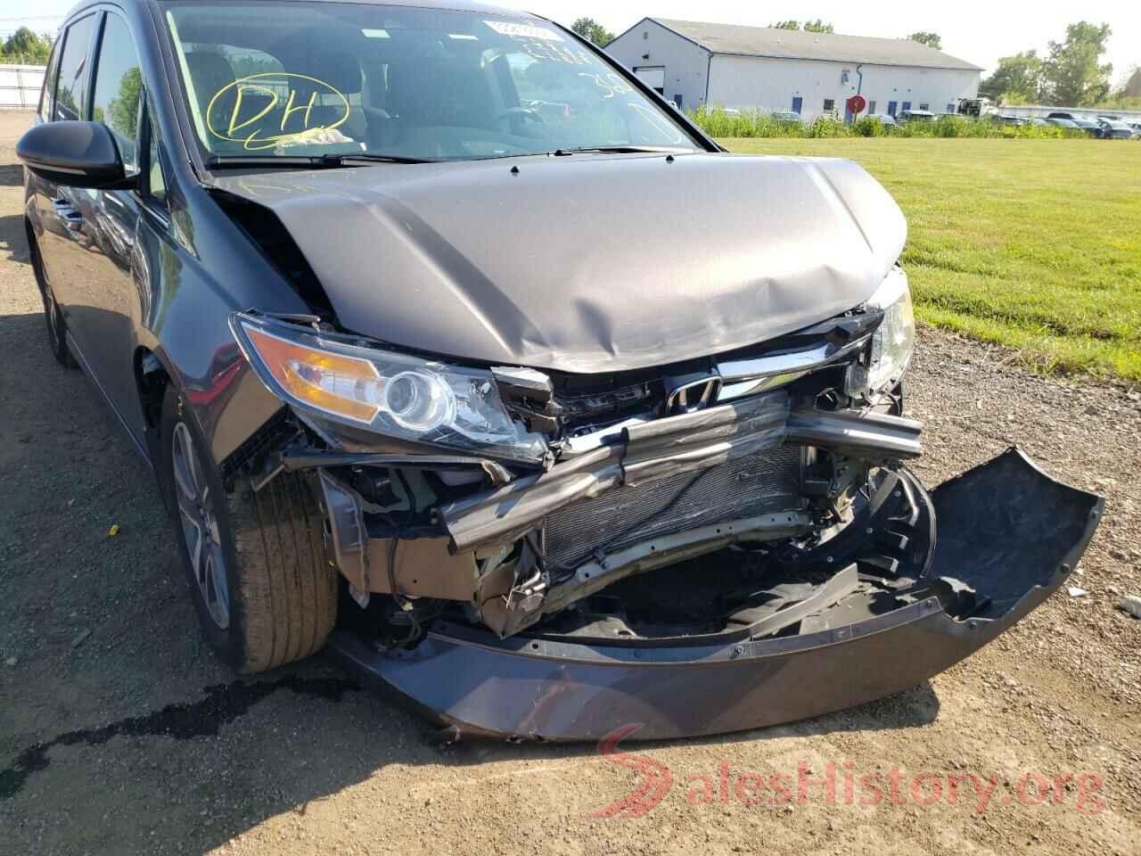 5FNRL5H92HB006667 2017 HONDA ODYSSEY