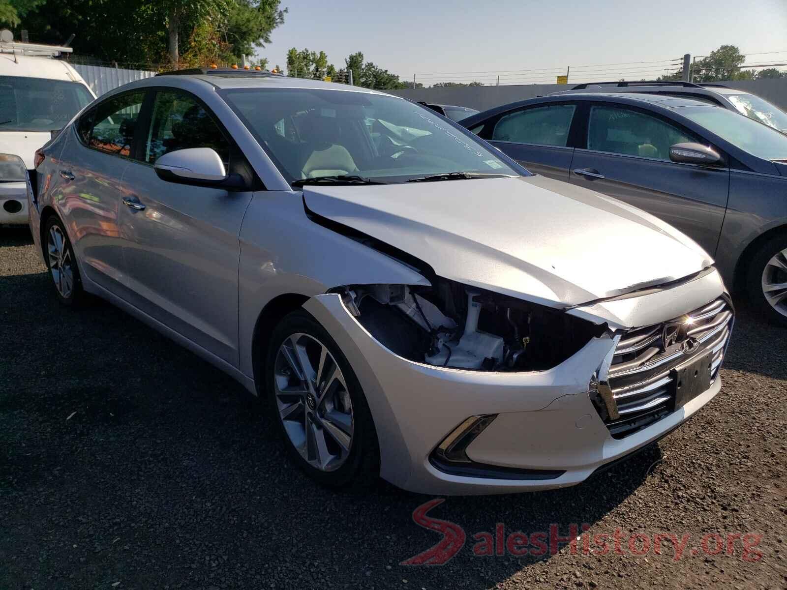 KMHD84LF9HU316871 2017 HYUNDAI ELANTRA