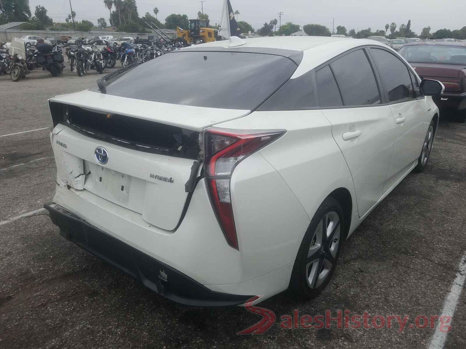 JTDKARFU5G3511300 2016 TOYOTA PRIUS