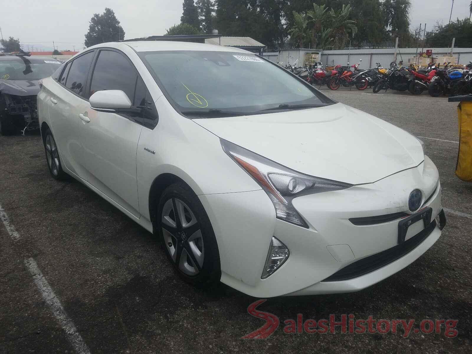 JTDKARFU5G3511300 2016 TOYOTA PRIUS