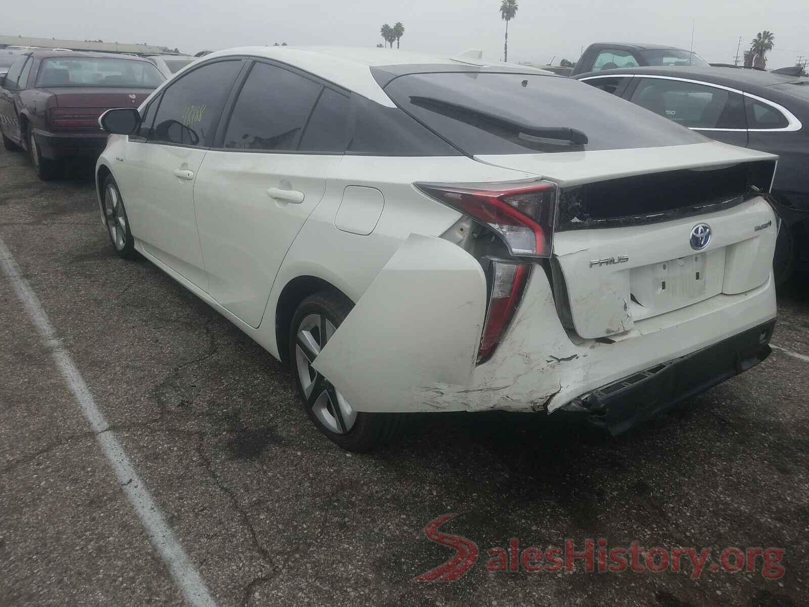 JTDKARFU5G3511300 2016 TOYOTA PRIUS