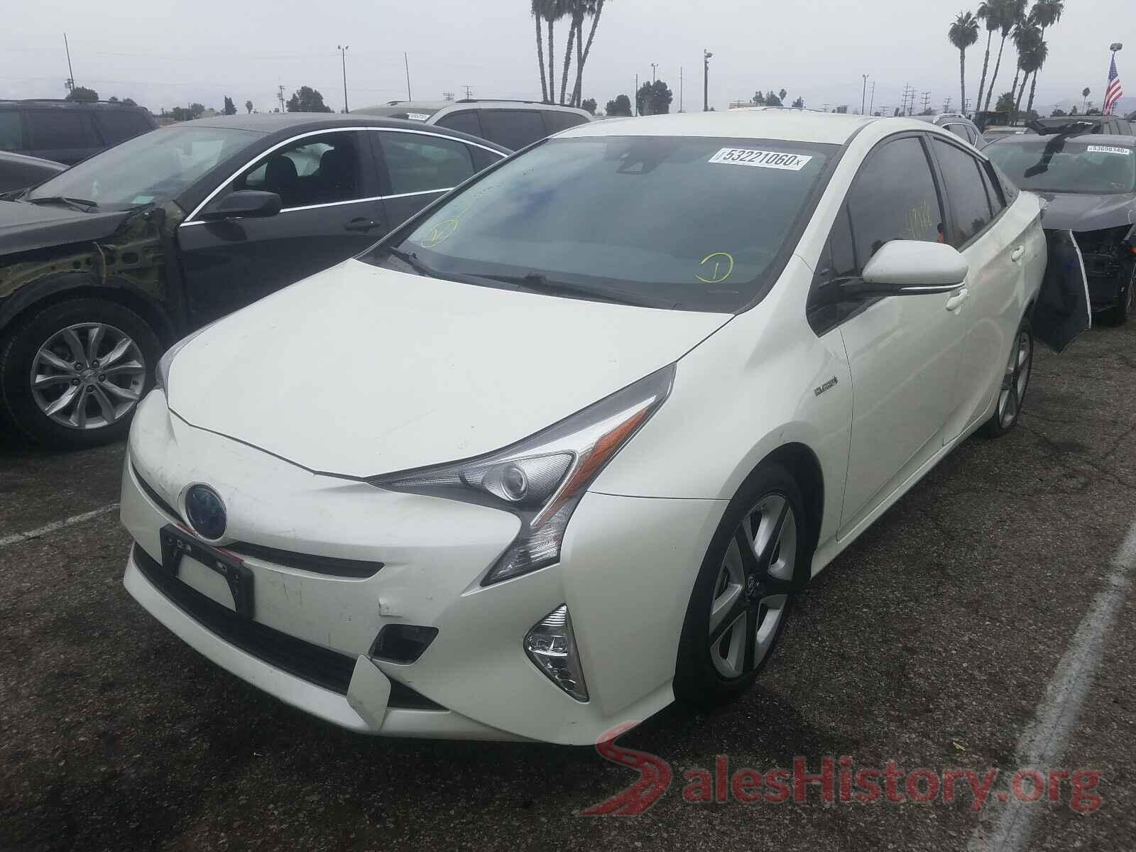 JTDKARFU5G3511300 2016 TOYOTA PRIUS