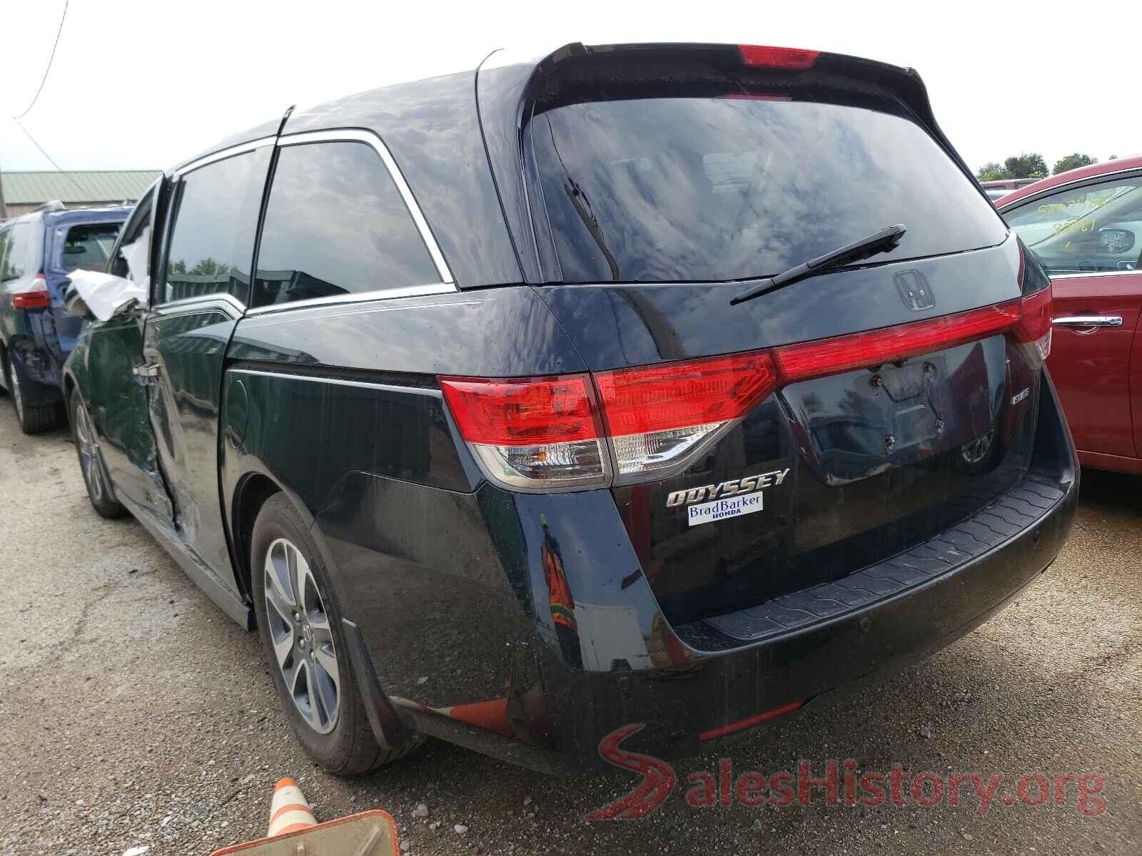 5FNRL5H96GB002703 2016 HONDA ODYSSEY