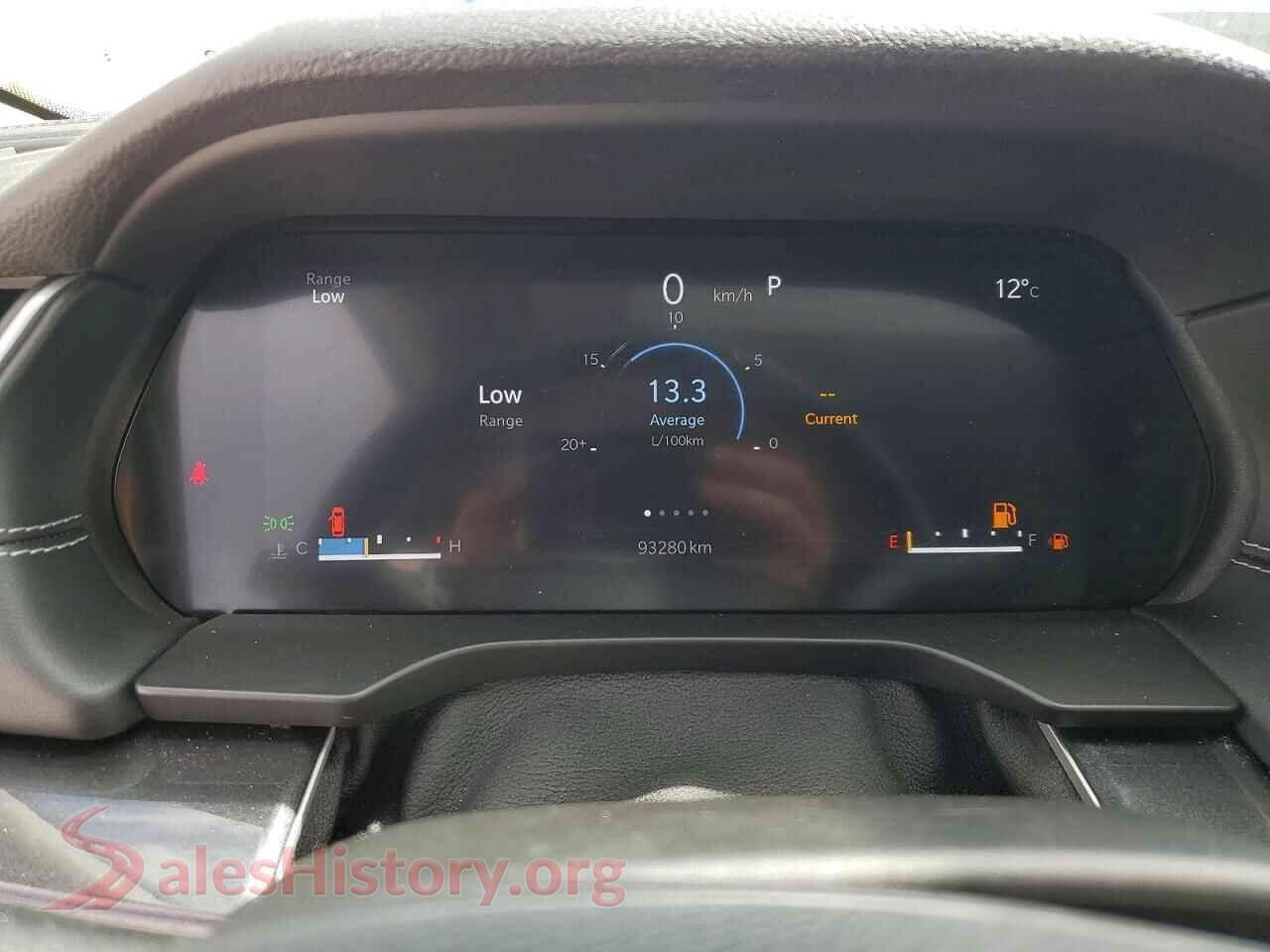 2022 JEEP CHEROKEE VIN 1C4RJKAG5N8613316, interior center console