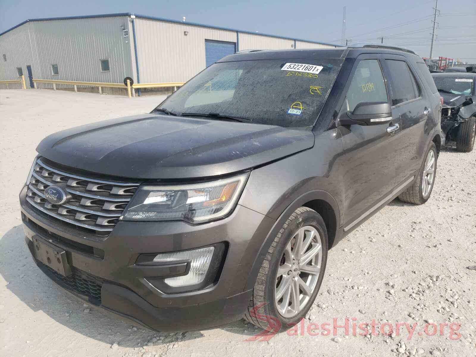 1FM5K7F83GGB98530 2016 FORD EXPLORER