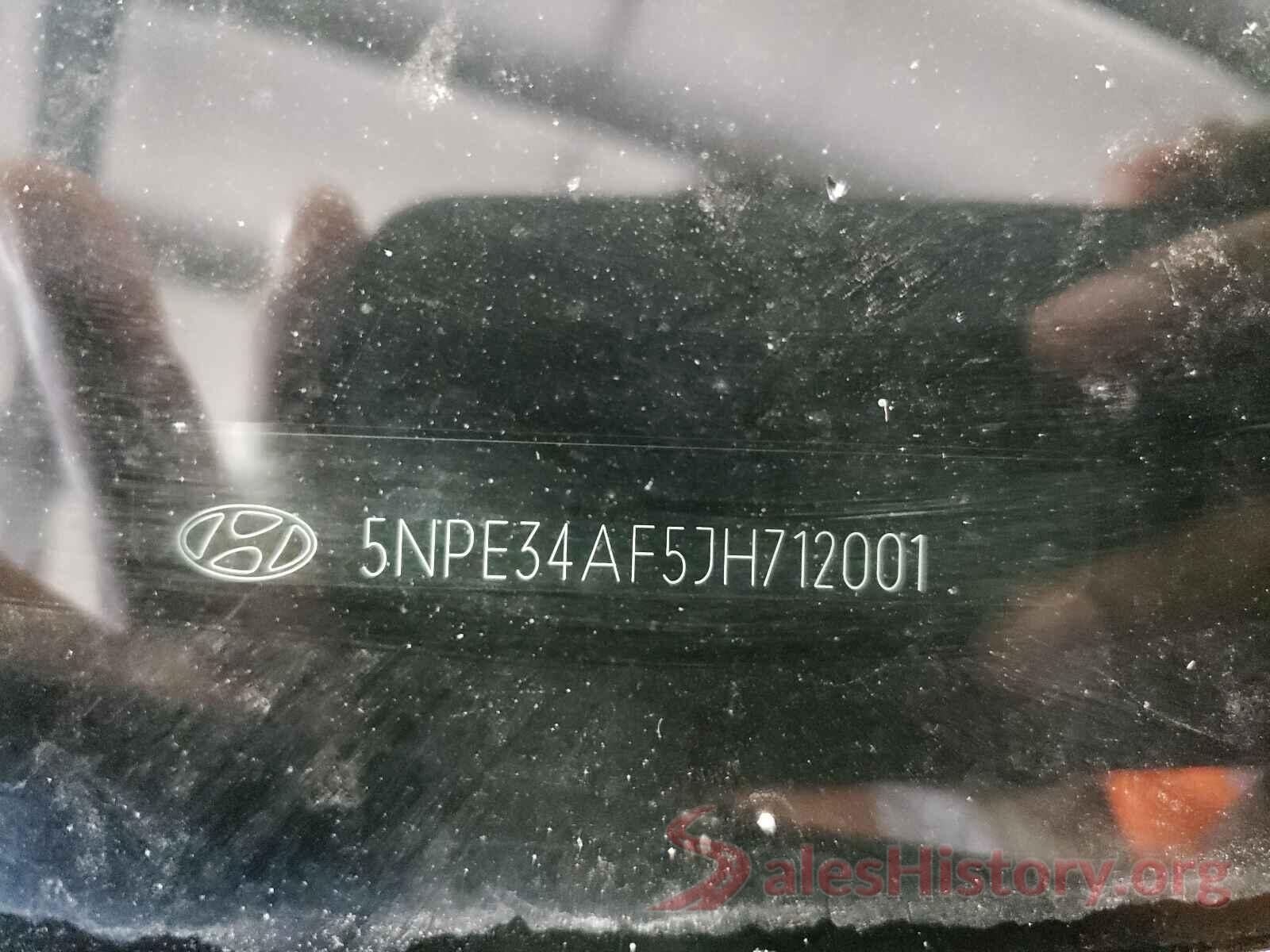 5NPE34AF5JH712001 2018 HYUNDAI SONATA