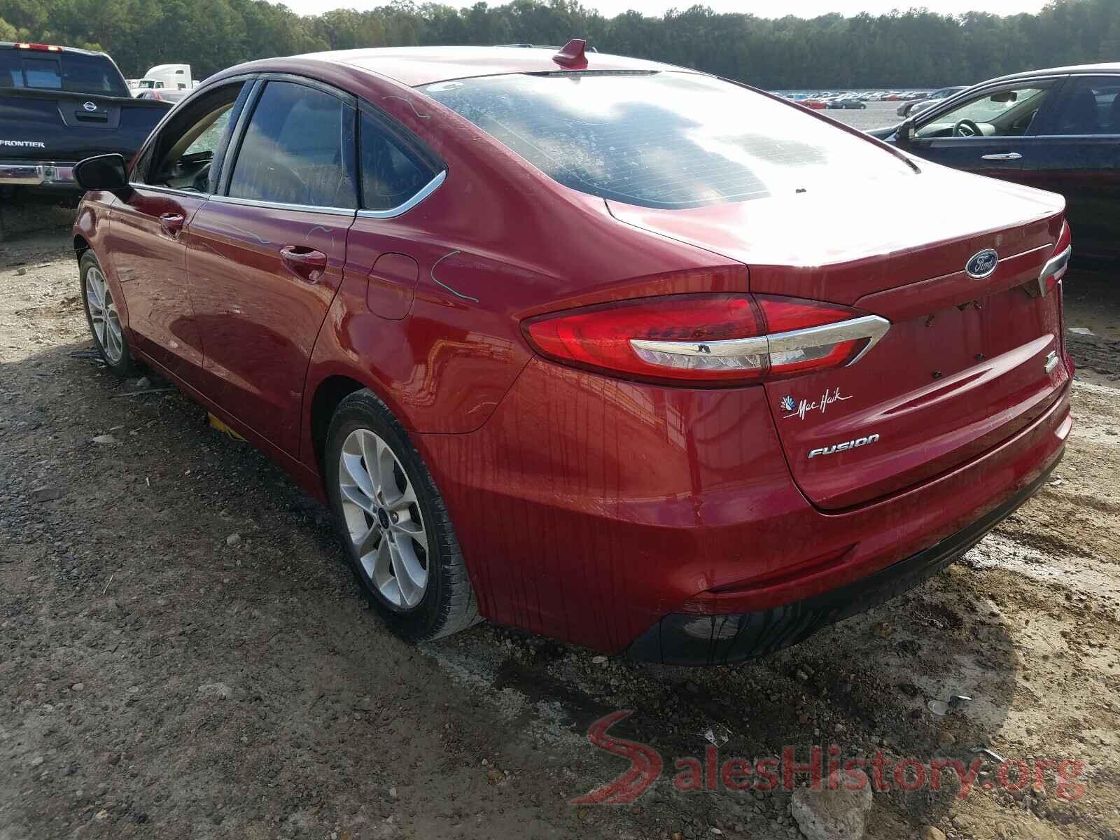 3FA6P0HD6KR161202 2019 FORD FUSION