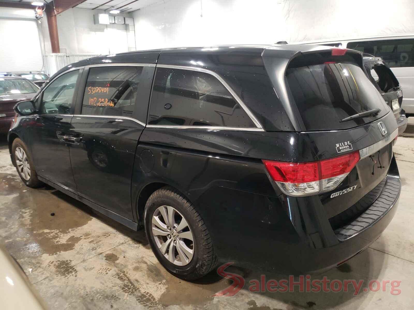 5FNRL5H31GB075943 2016 HONDA ODYSSEY