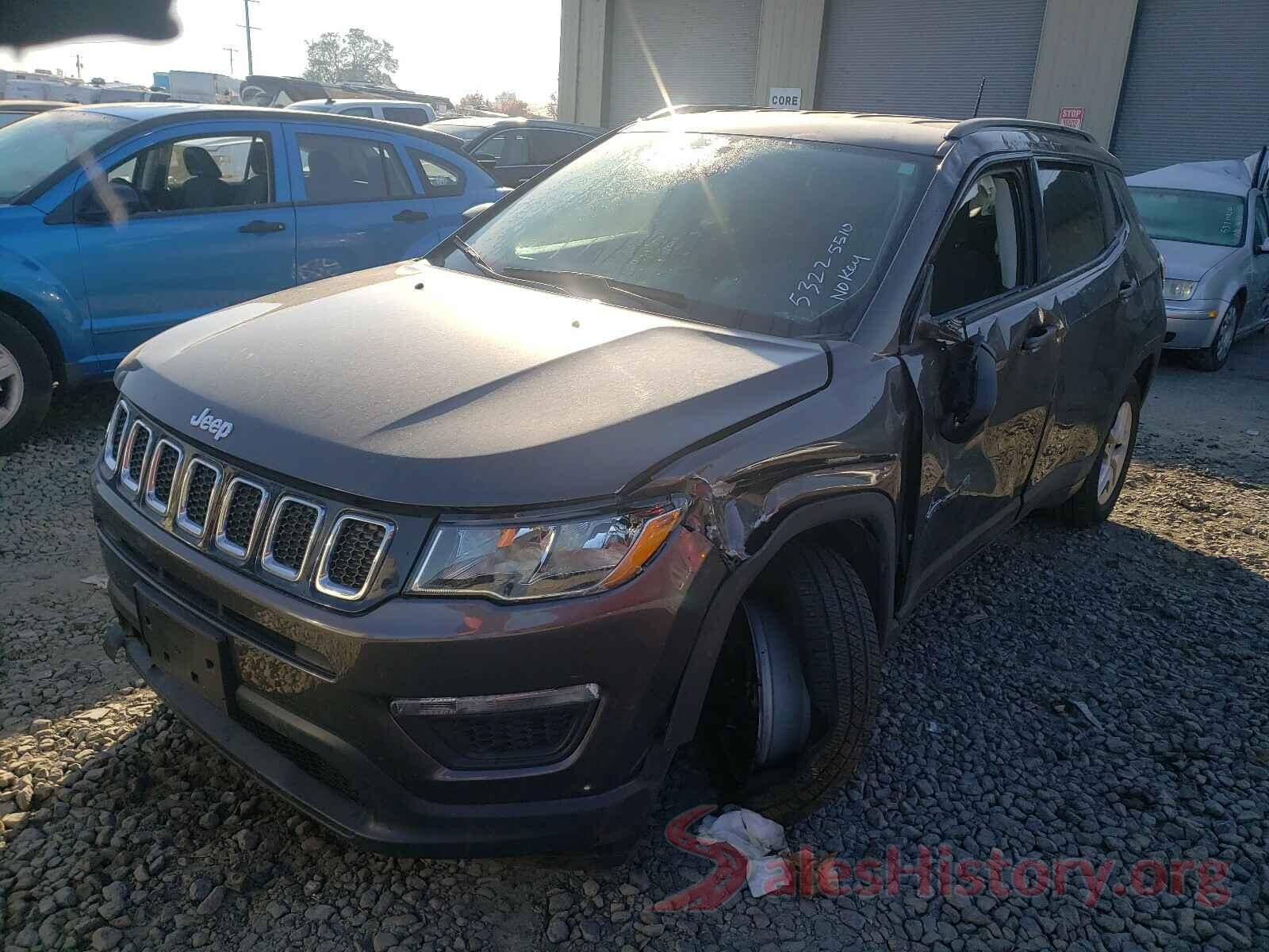 3C4NJCAB7JT182692 2018 JEEP COMPASS