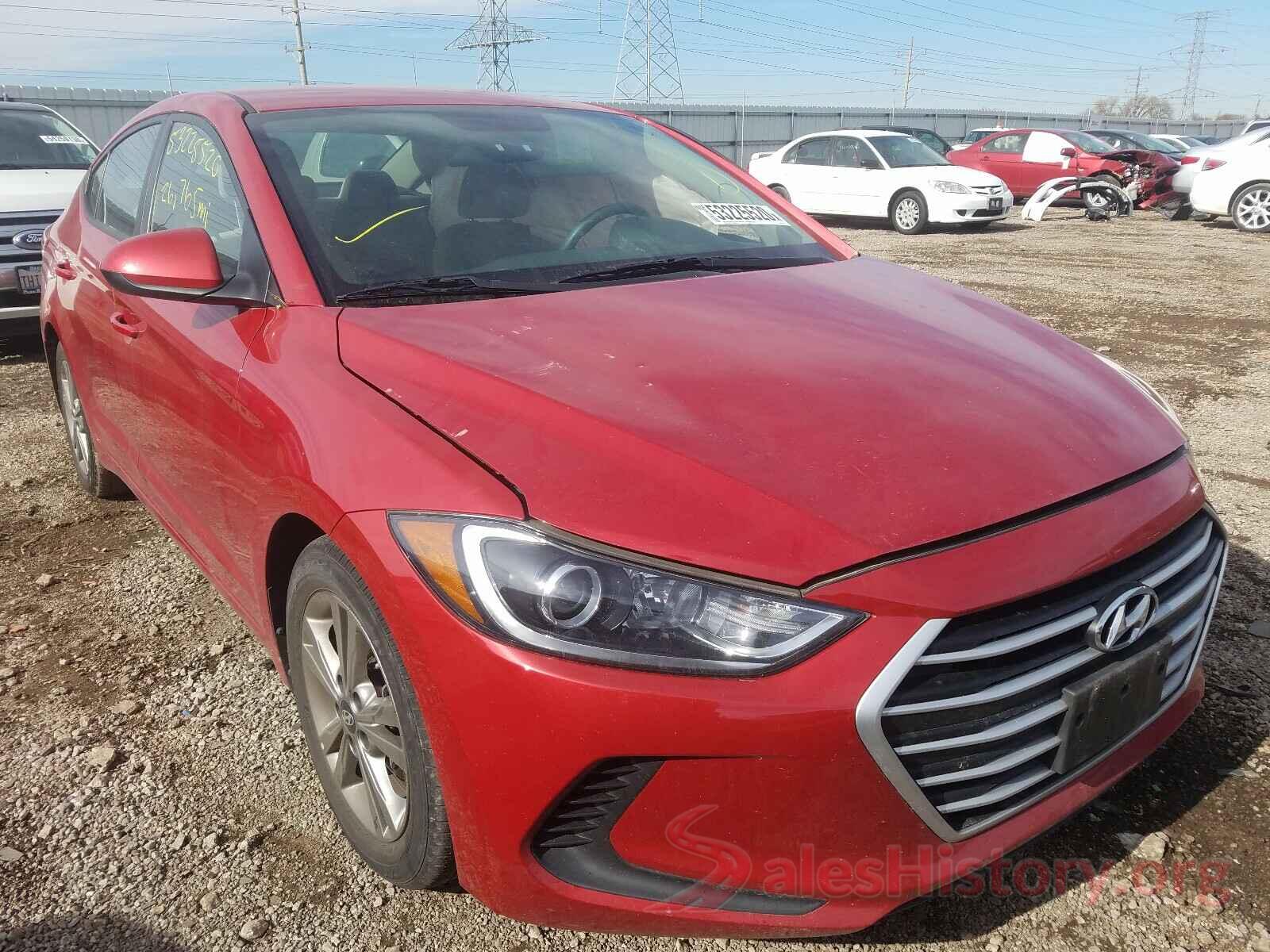 5NPD84LF6JH217221 2018 HYUNDAI ELANTRA