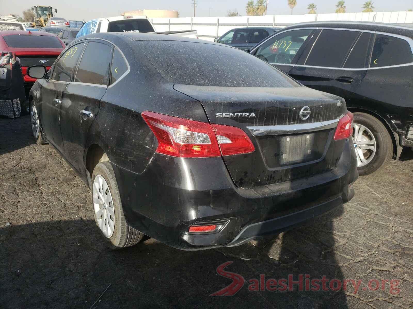 3N1AB7AP9HY240235 2017 NISSAN SENTRA