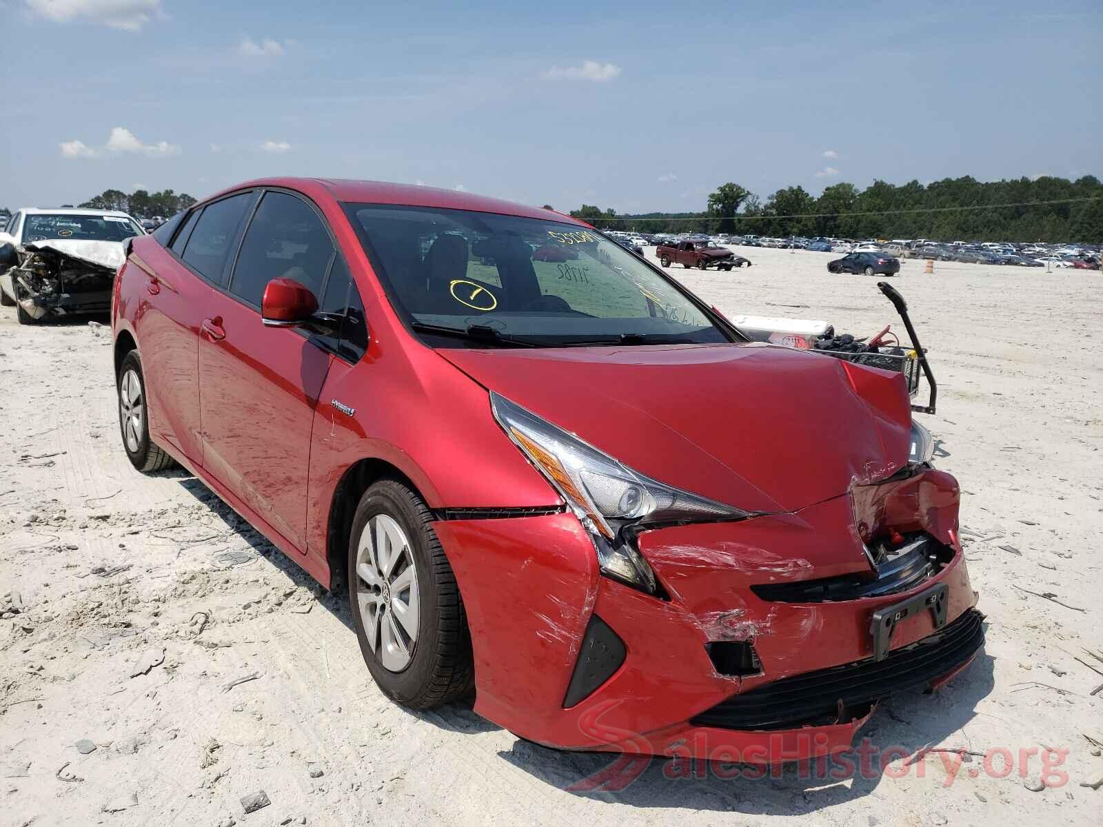 JTDKARFU8G3525465 2016 TOYOTA PRIUS