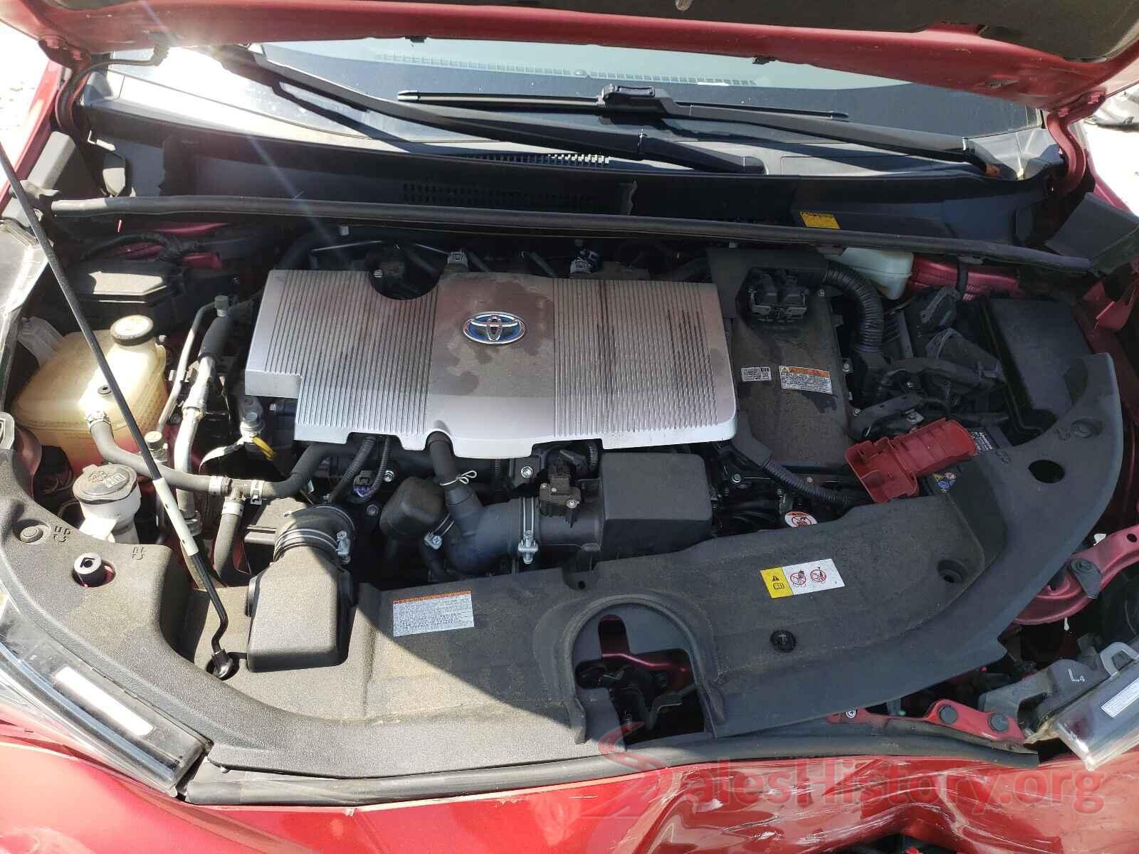 JTDKARFU8G3525465 2016 TOYOTA PRIUS