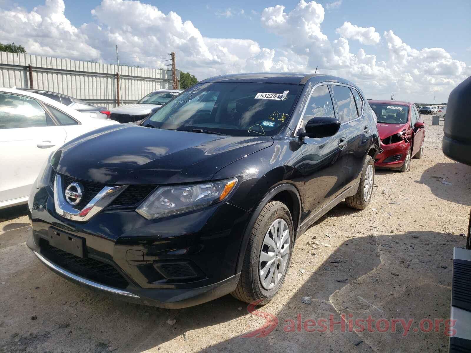 5N1AT2MT5GC837875 2016 NISSAN ROGUE