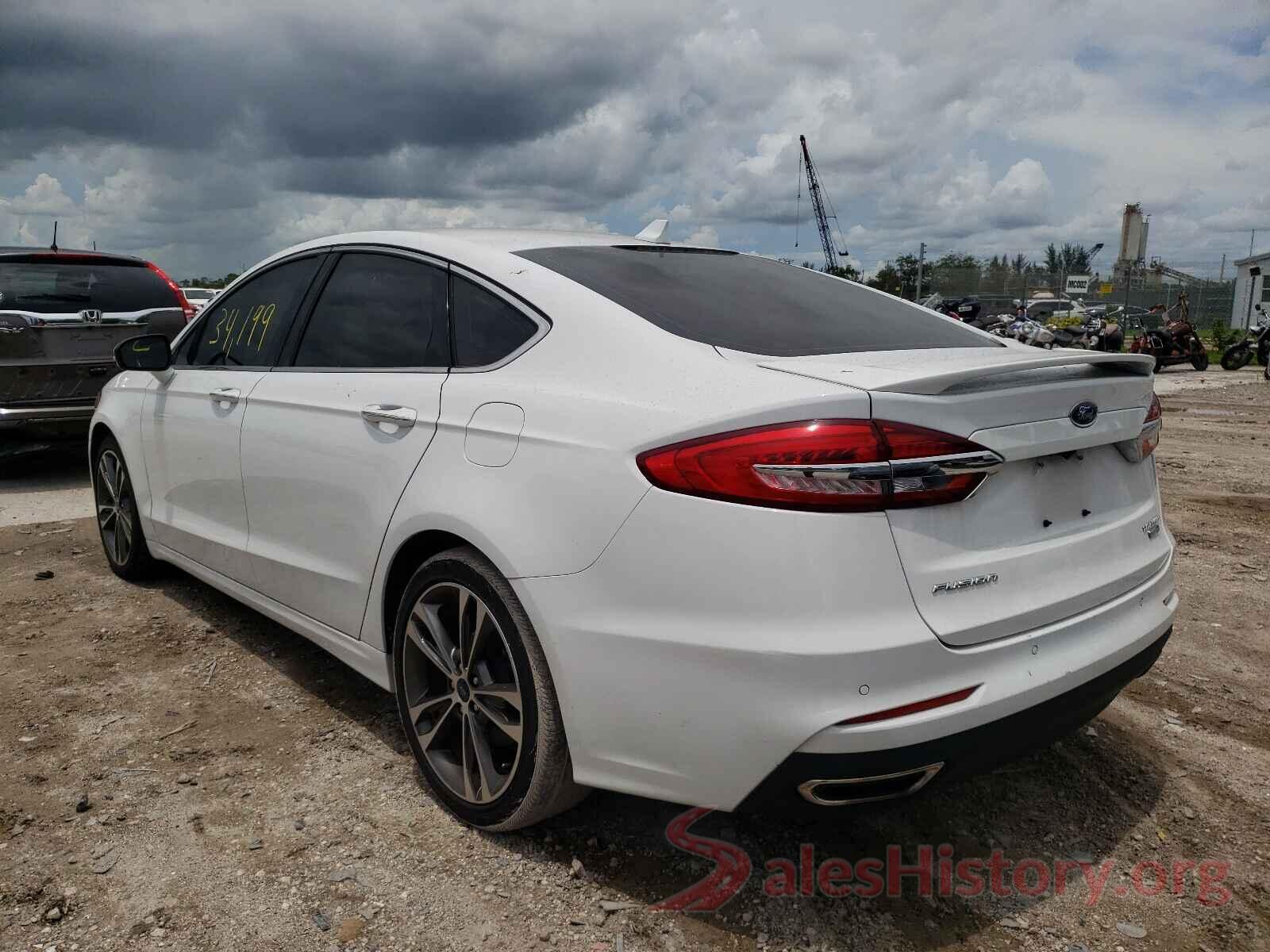 3FA6P0D97KR186806 2019 FORD FUSION