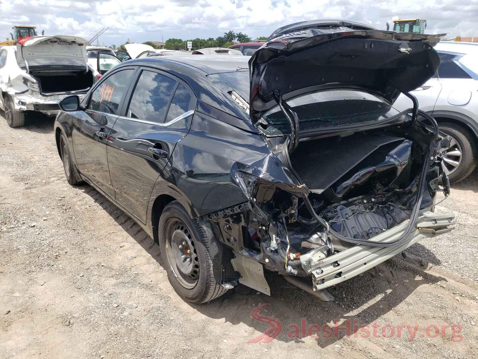 3N1AB8BV7LY268417 2020 NISSAN SENTRA