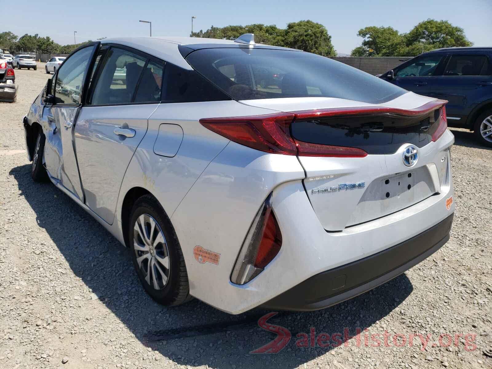 JTDKARFP2L3146773 2020 TOYOTA PRIUS