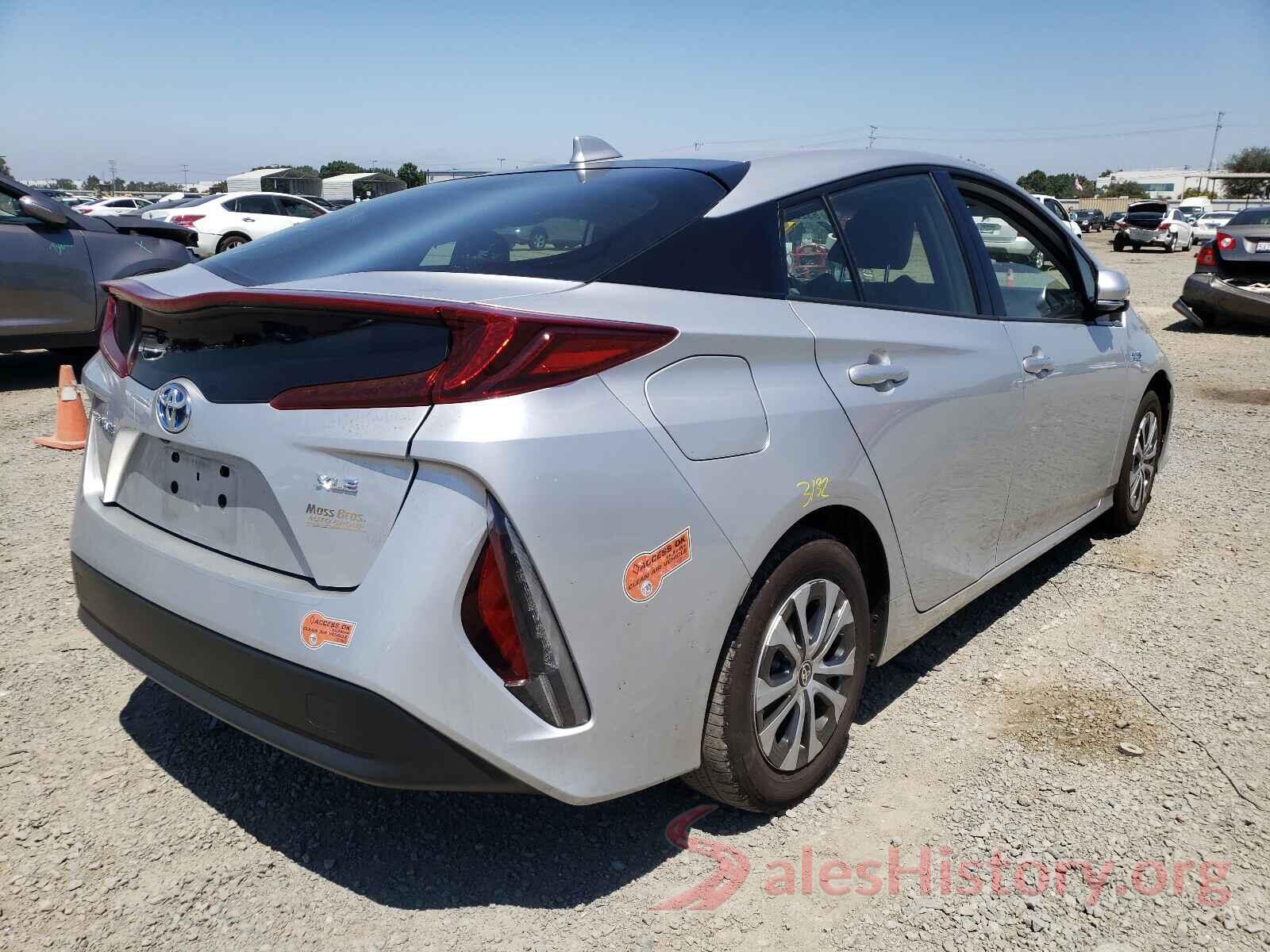 JTDKARFP2L3146773 2020 TOYOTA PRIUS