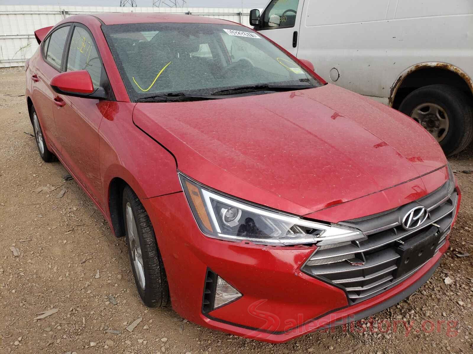 5NPD84LF8LH584222 2020 HYUNDAI ELANTRA