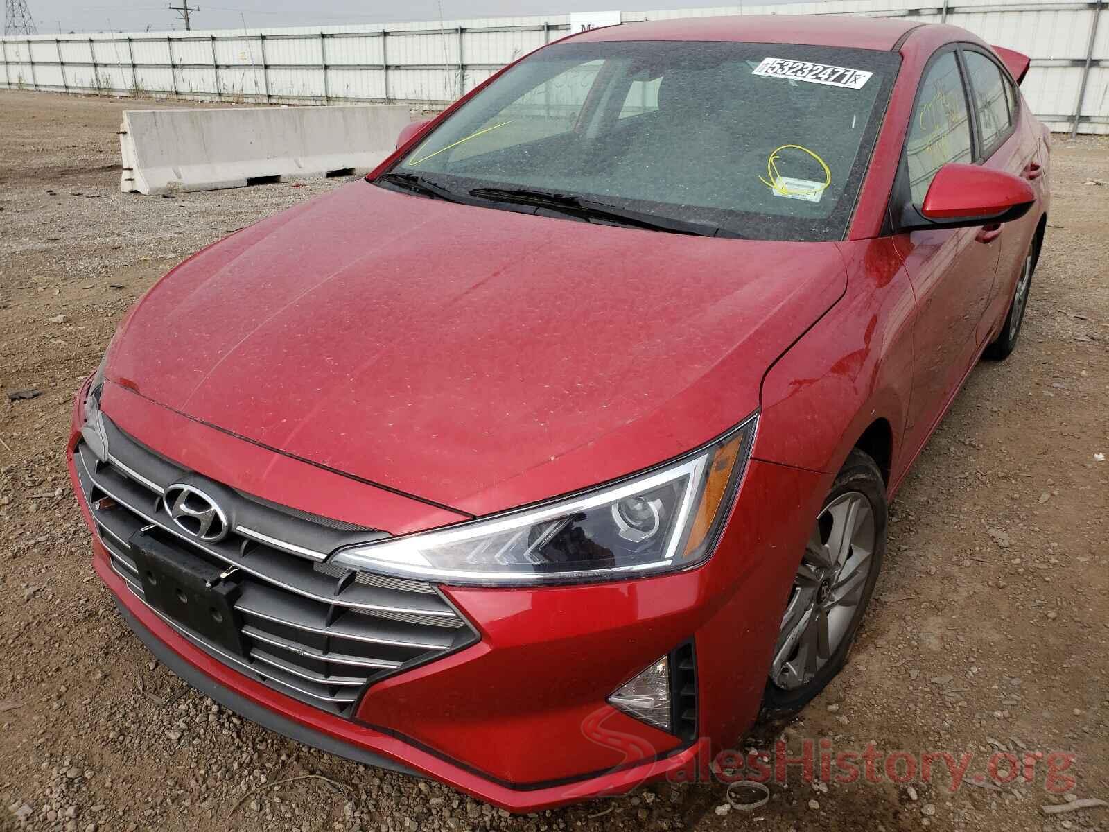 5NPD84LF8LH584222 2020 HYUNDAI ELANTRA