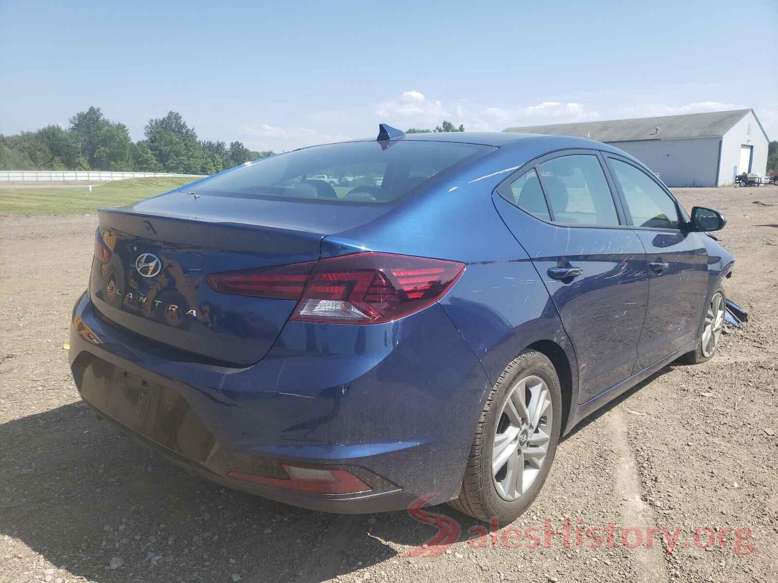 5NPD84LF5LH543448 2020 HYUNDAI ELANTRA