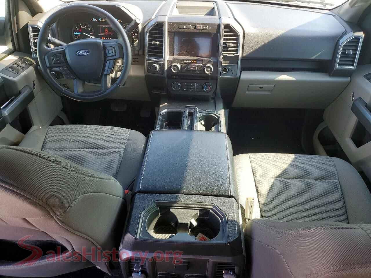 2018 FORD F150 VIN 1FTEW1EPXJFC69220, interior dashboard
