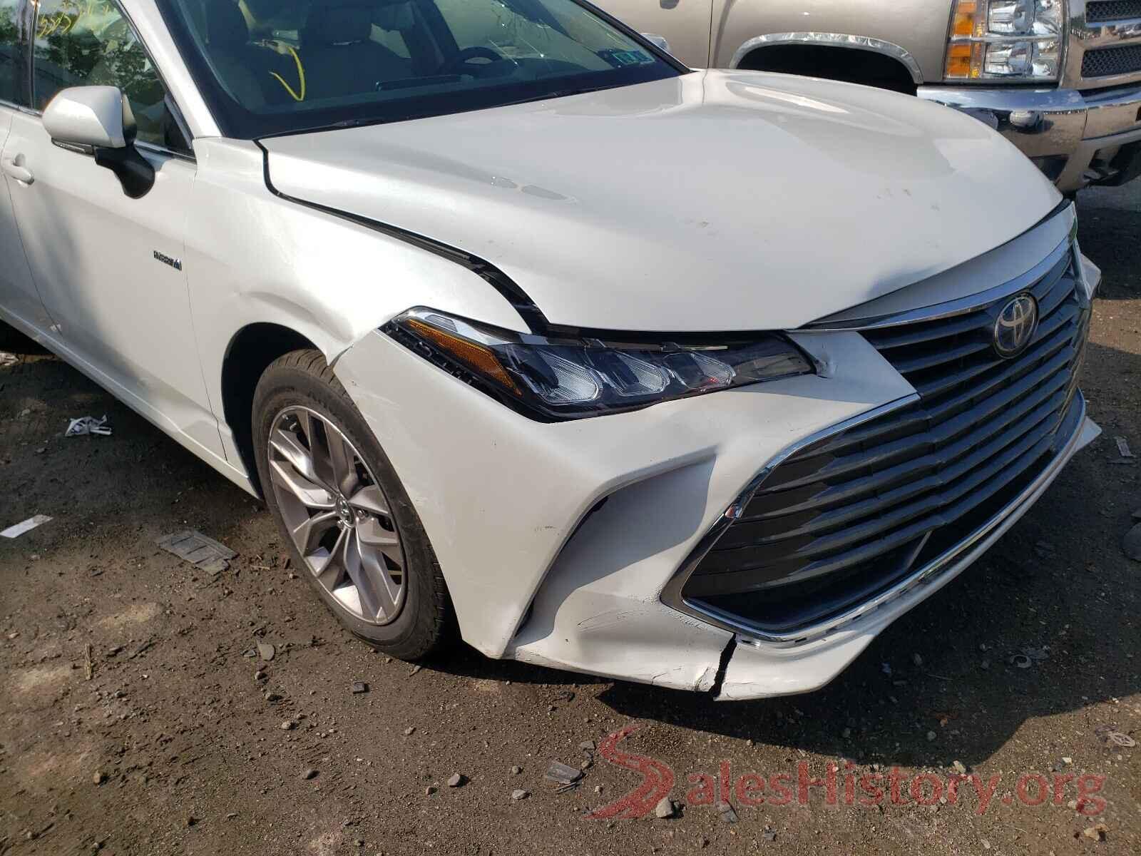 4T1B21FBXKU004484 2019 TOYOTA AVALON