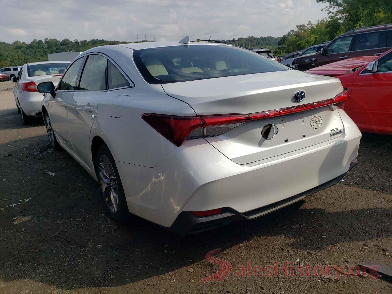 4T1B21FBXKU004484 2019 TOYOTA AVALON