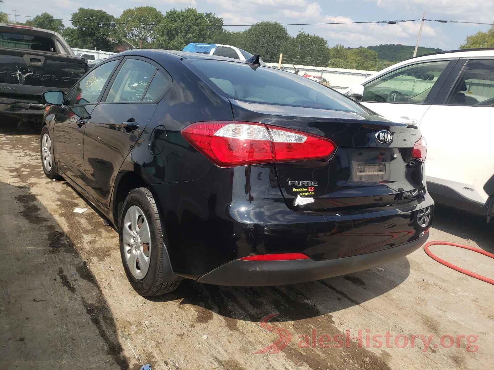 KNAFK4A69G5576114 2016 KIA FORTE