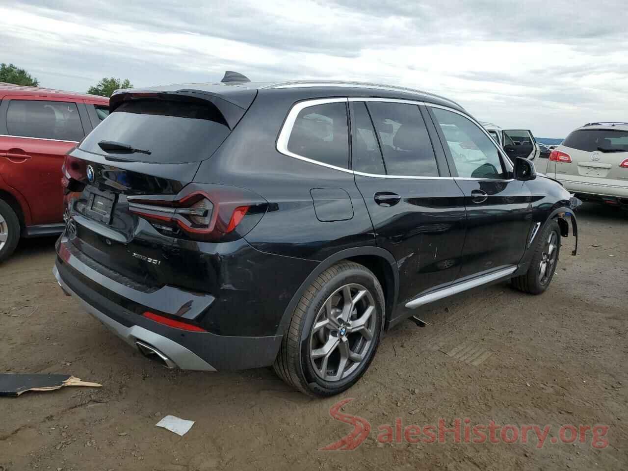 5UX53DP00N9J61508 2022 BMW X3