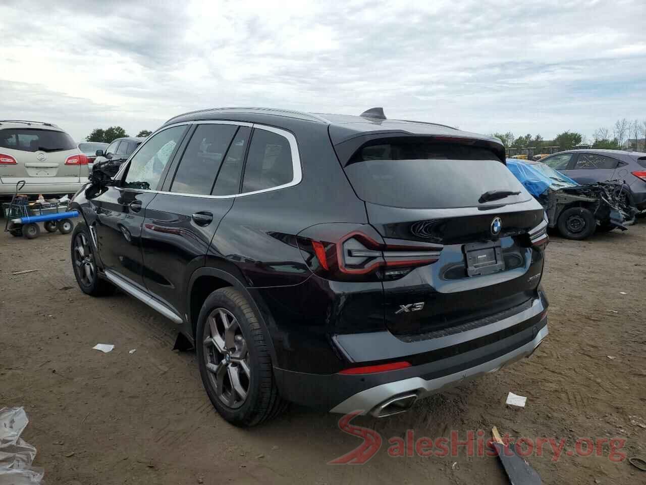 5UX53DP00N9J61508 2022 BMW X3