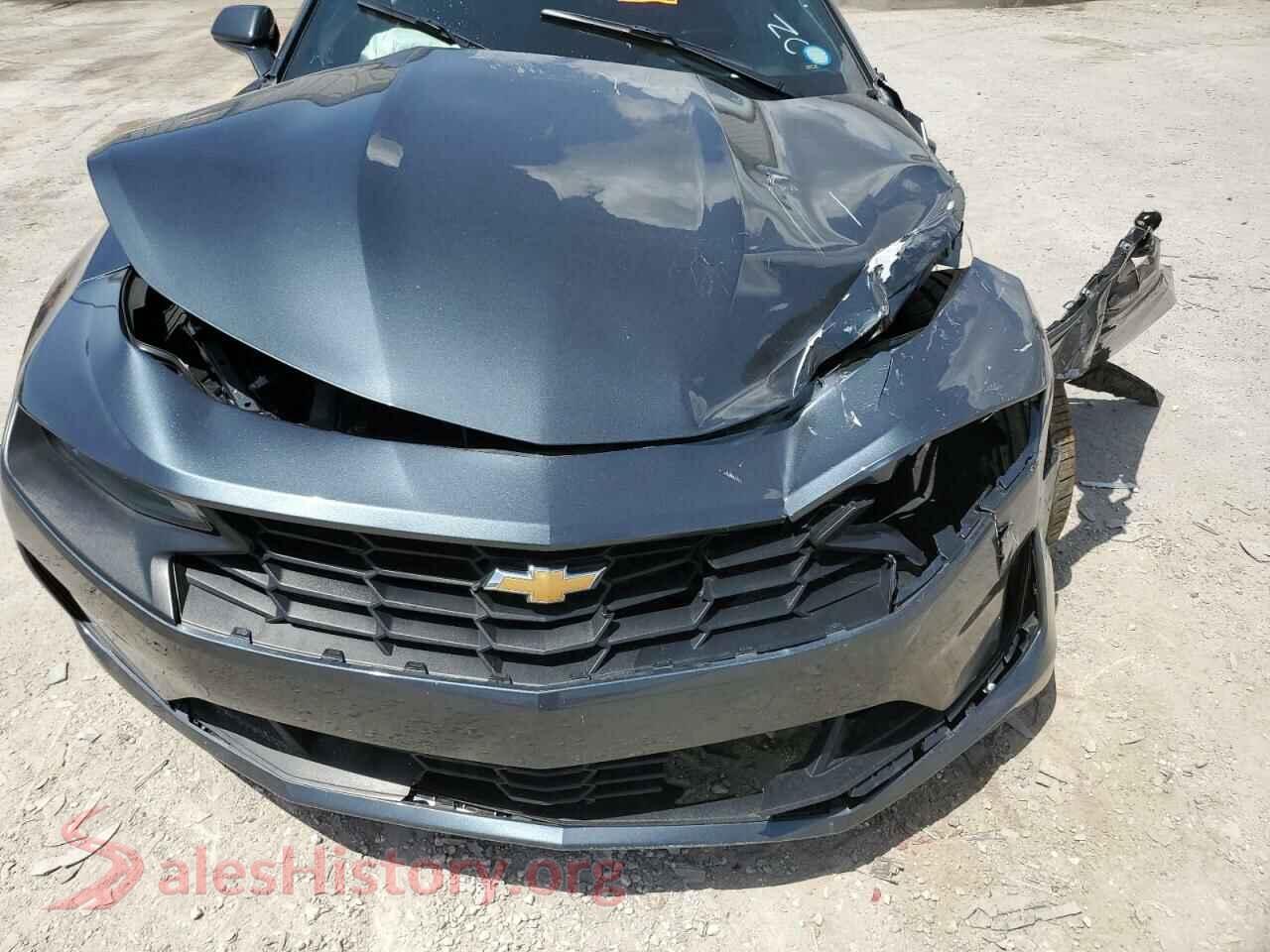 2020 CHEVROLET CAMARO VIN 1G1FB1RS0L0105309, interior center console