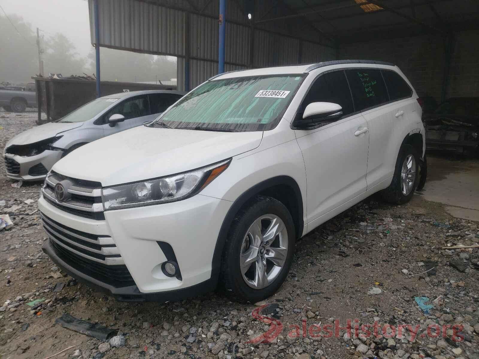 5TDYZRFH8JS267850 2018 TOYOTA HIGHLANDER