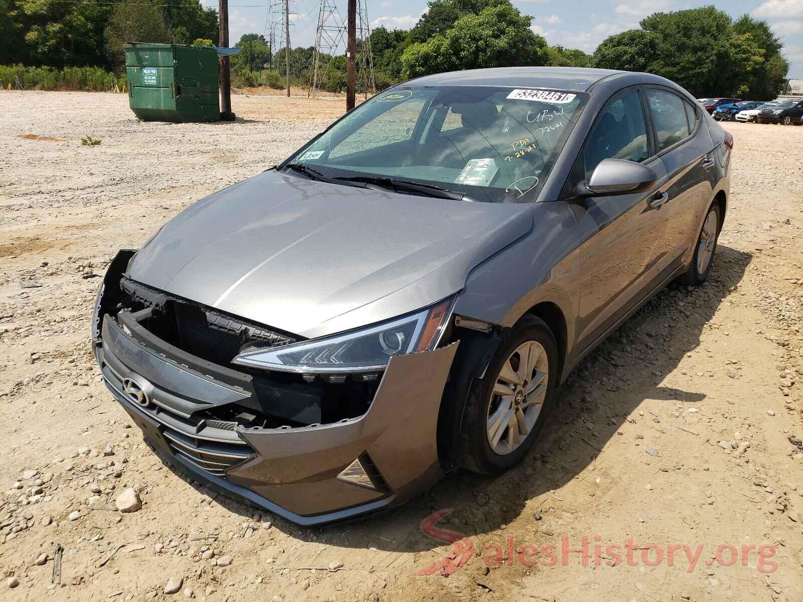 5NPD84LF9KH466808 2019 HYUNDAI ELANTRA