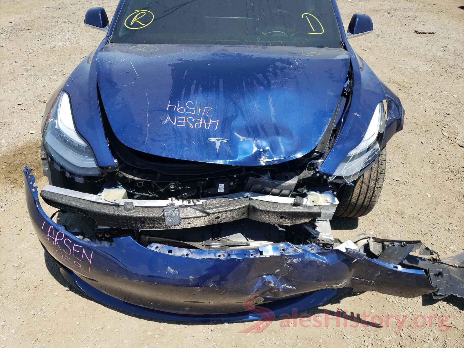 5YJ3E1EBXJF120549 2018 TESLA MODEL 3