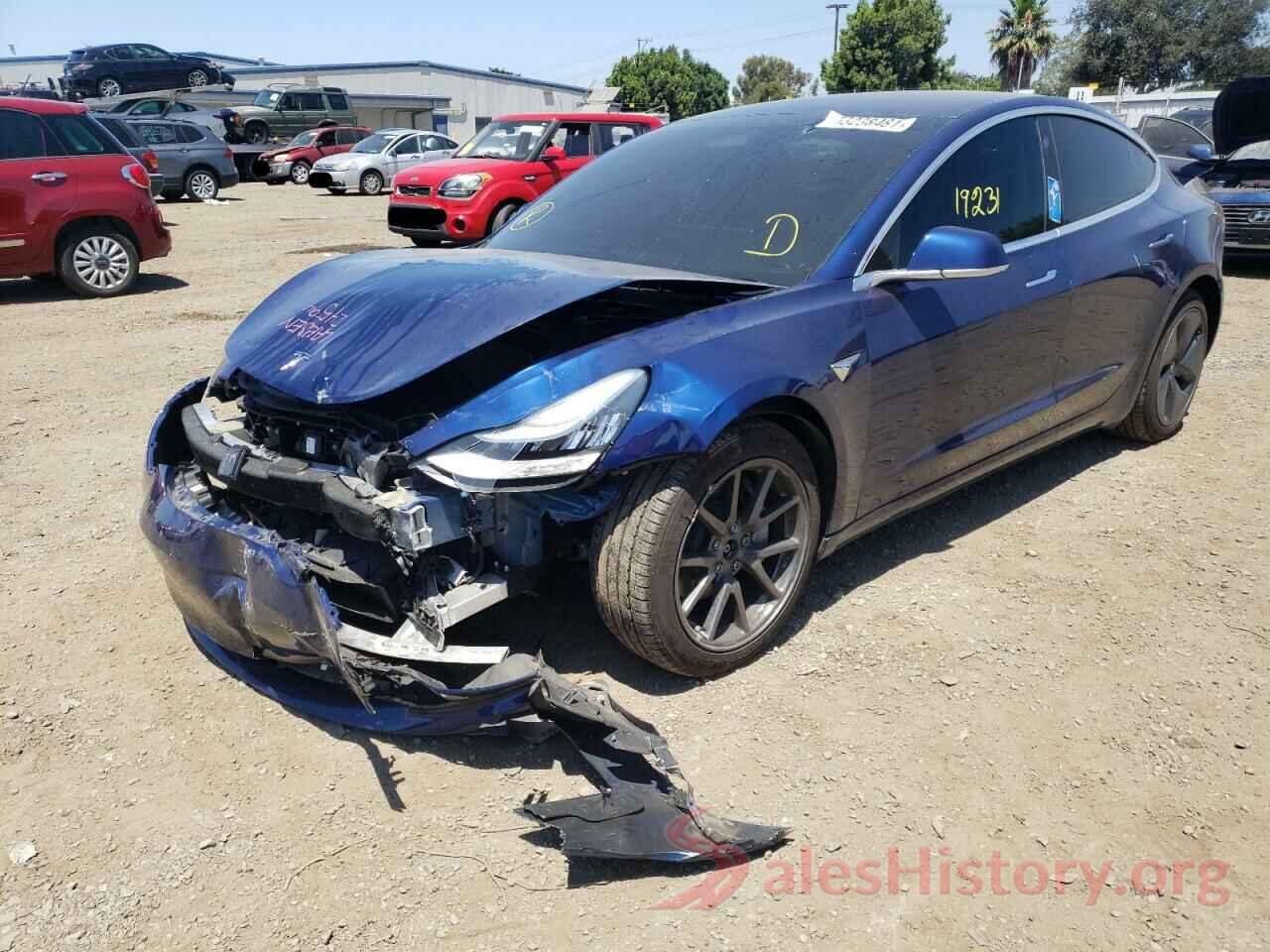 5YJ3E1EBXJF120549 2018 TESLA MODEL 3