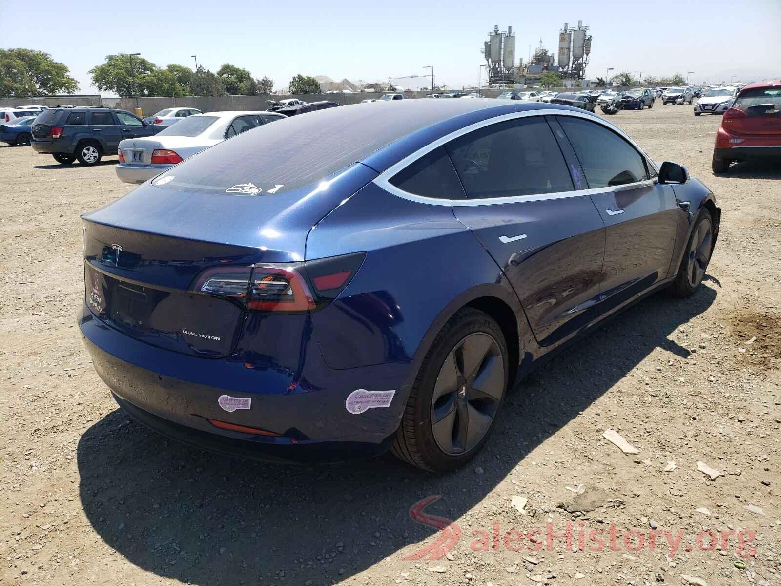 5YJ3E1EBXJF120549 2018 TESLA MODEL 3