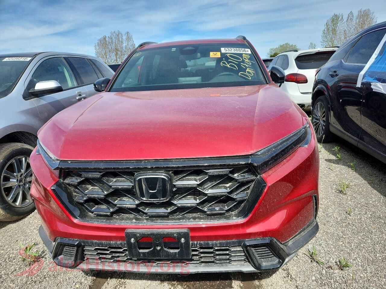 2026 HONDA CRV VIN 2HKRS6H54TH205865, rear view