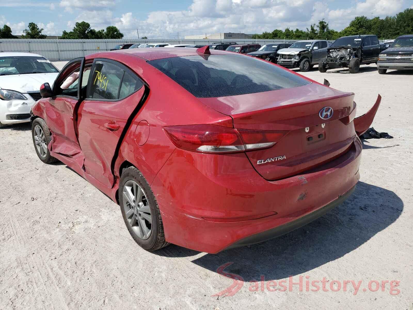 5NPD84LF9JH244204 2018 HYUNDAI ELANTRA