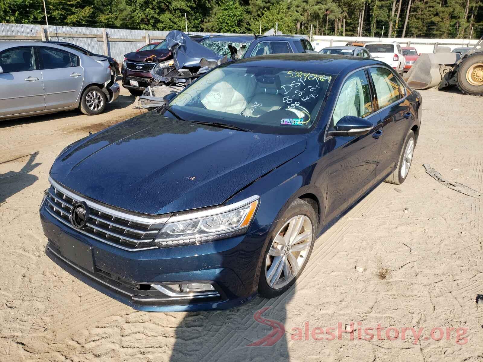 1VWBA7A38JC025345 2018 VOLKSWAGEN PASSAT