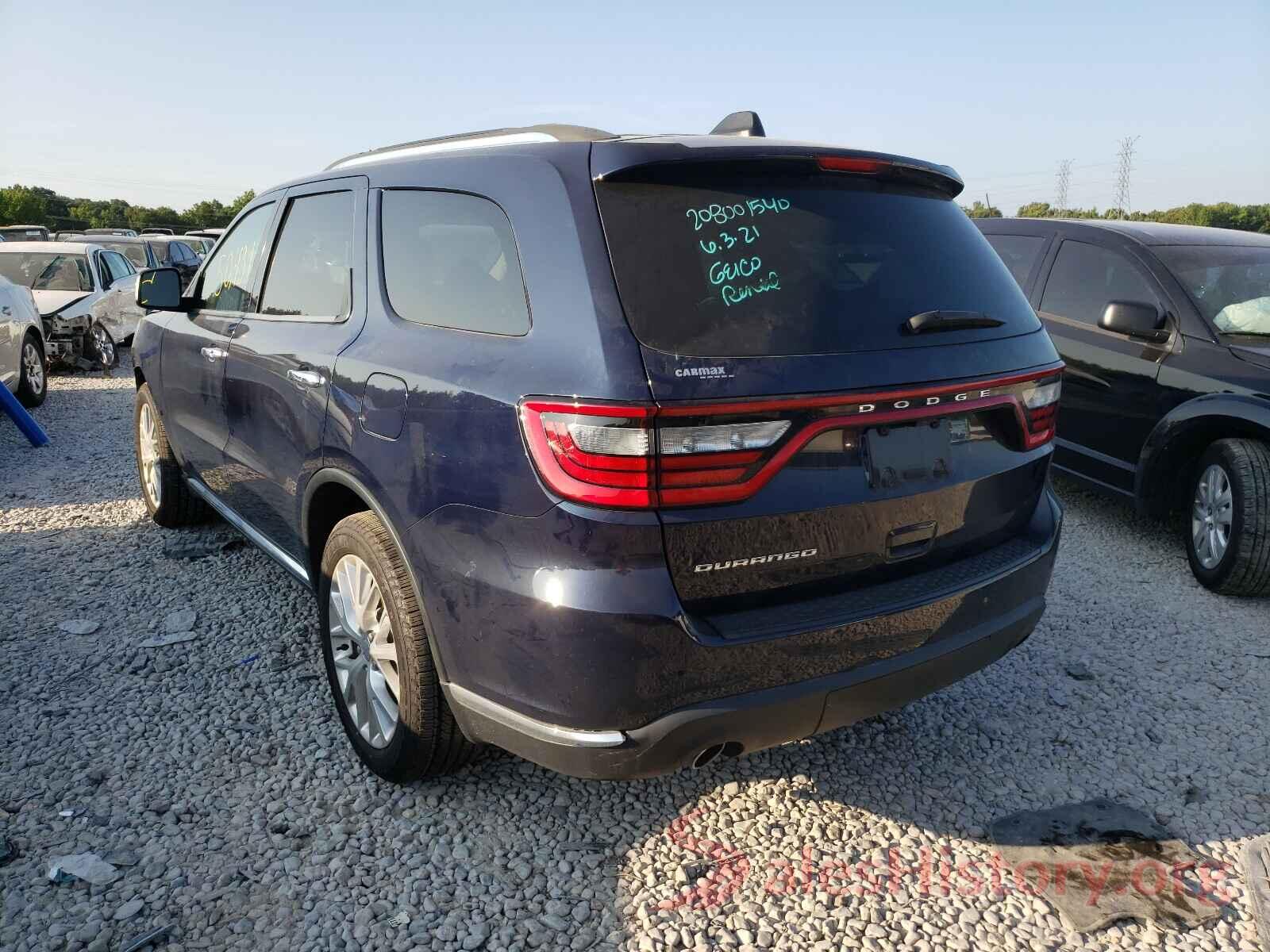 1C4RDHAG5HC652211 2017 DODGE DURANGO