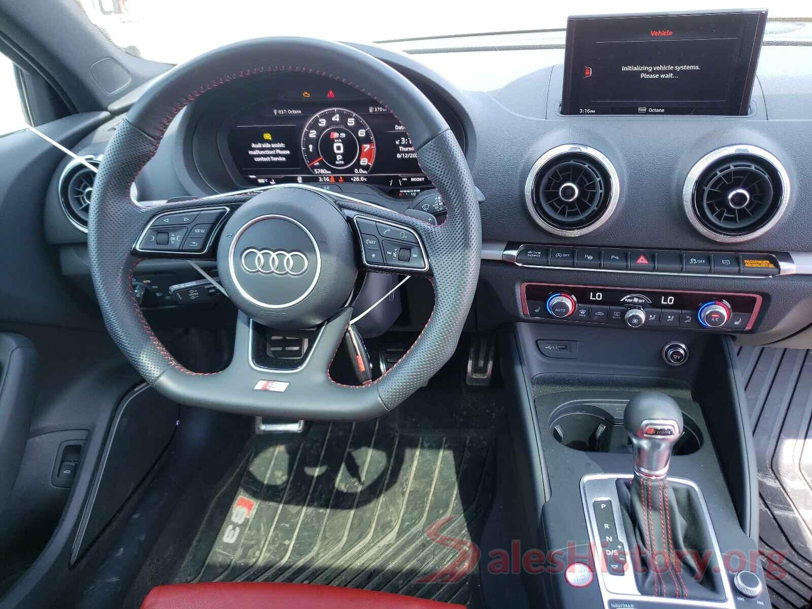 WAUF1GFF4K1020662 2019 AUDI S3