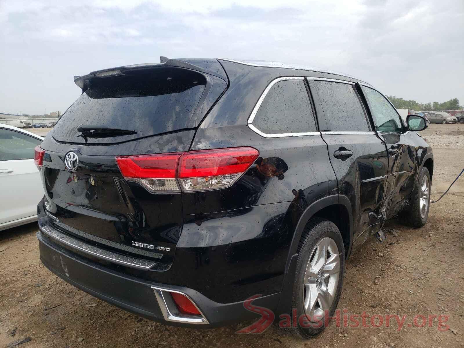 5TDDZRFH8KS734152 2019 TOYOTA HIGHLANDER