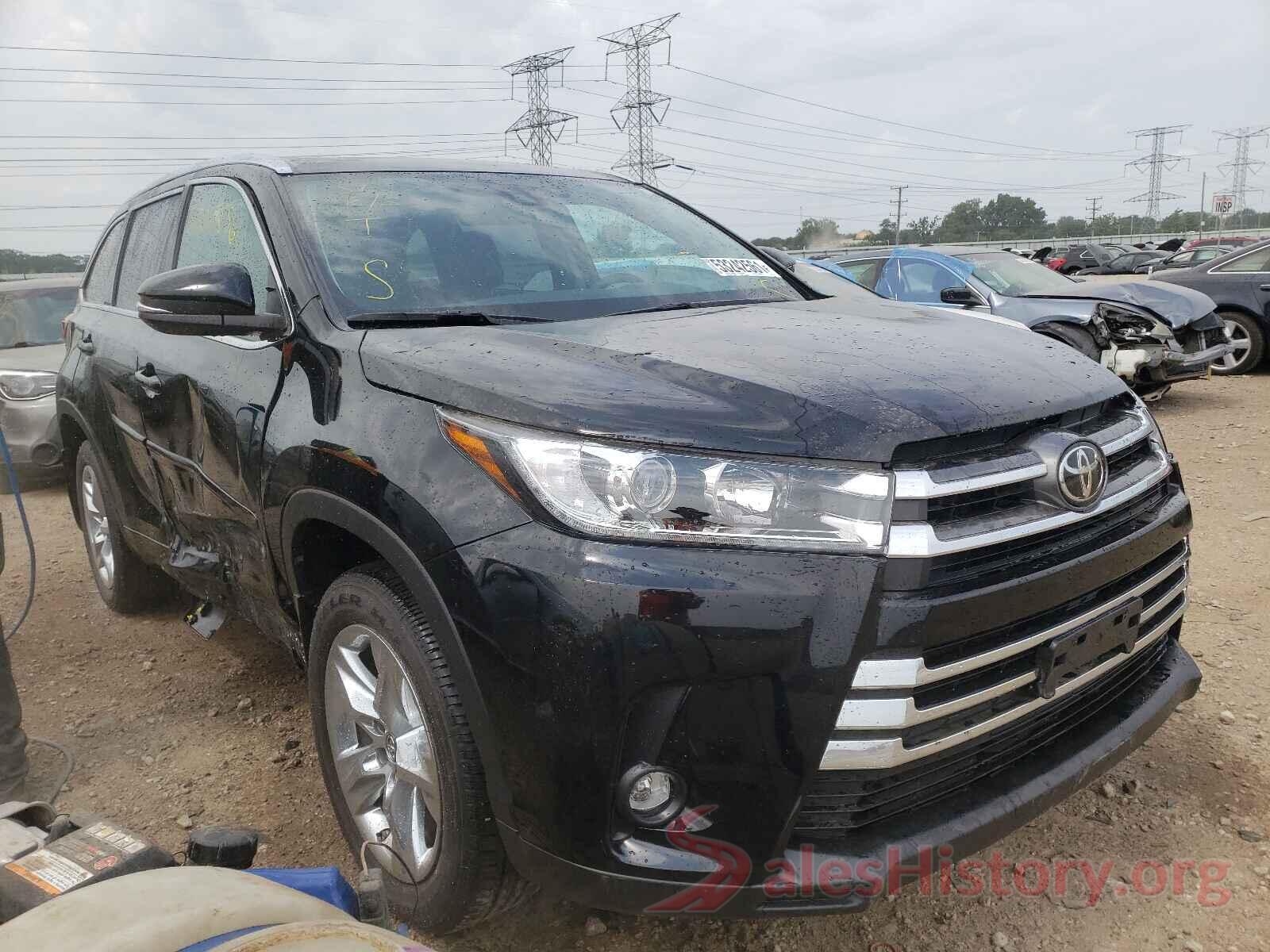 5TDDZRFH8KS734152 2019 TOYOTA HIGHLANDER