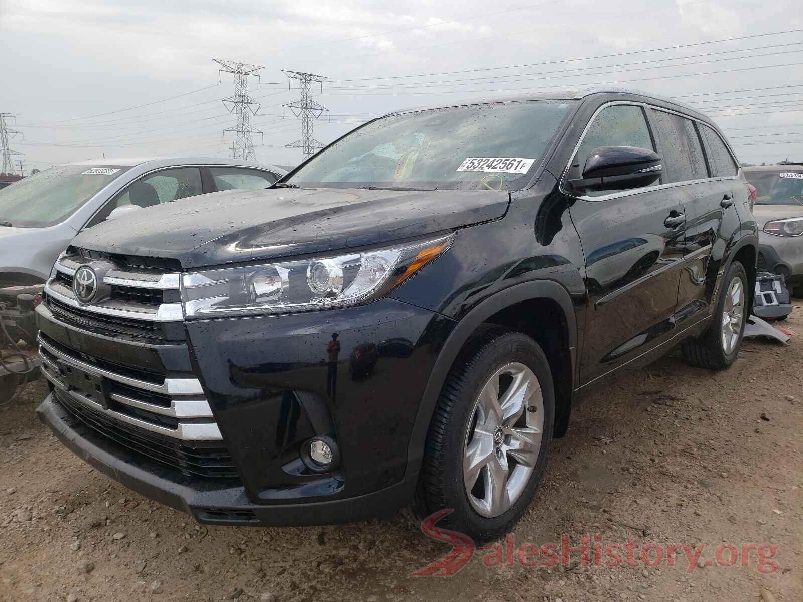 5TDDZRFH8KS734152 2019 TOYOTA HIGHLANDER